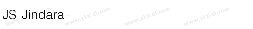 JS Jindara字体转换